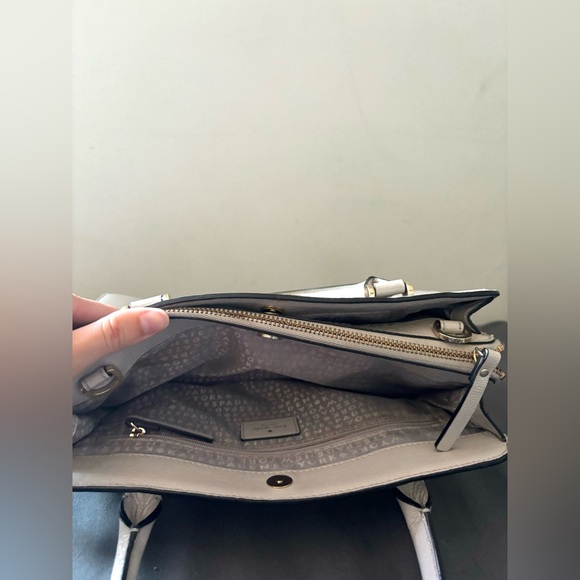 Kate Spade Grey Purse - Picture 7 of 8